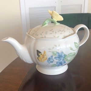 Vintage Lenox Butterfly Meadow teapot